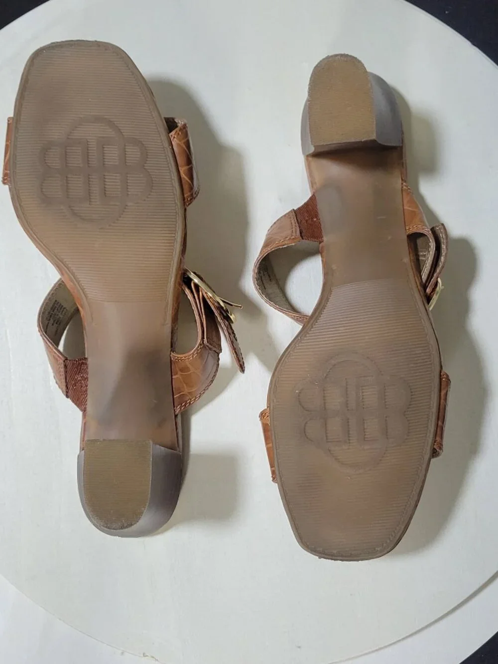 Dana Buchman Brown Slide (Open Heel)  [Item #SSS01]